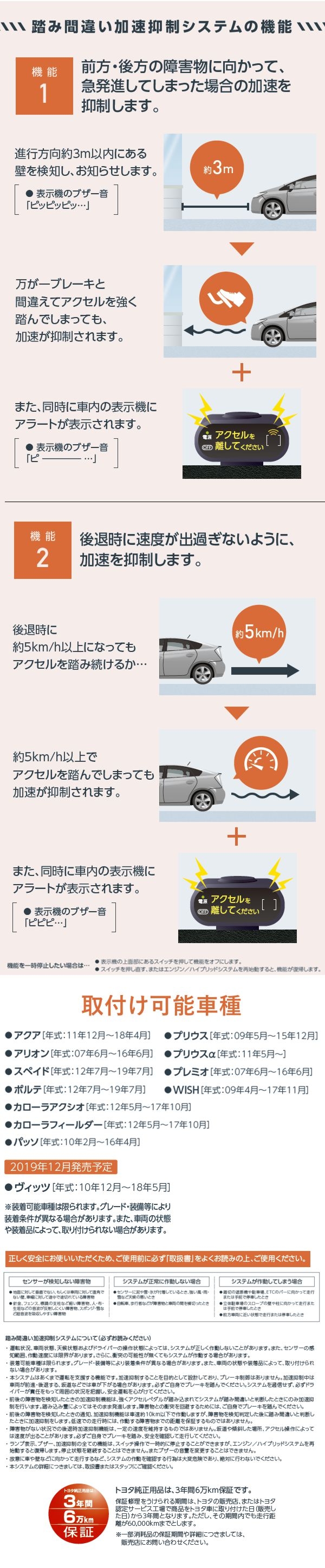 踏み間違い加速制御システム 徳島のトヨタ販売店 ネッツトヨタ徳島 踏み間違い加速制御システム 徳島のトヨタ販売店 ネッツトヨタ徳島
