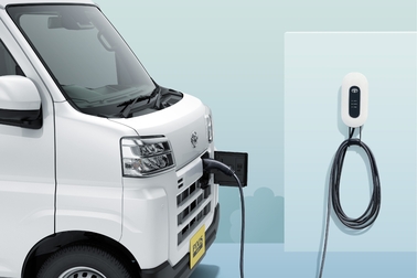 トヨタ6kW充電器　使用イメージ　※使用イメージのケーブルの長さは10m